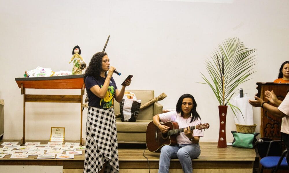 Professores destacam projeto que leva vivência ribeirinha para dentro das salas de aula - FAS