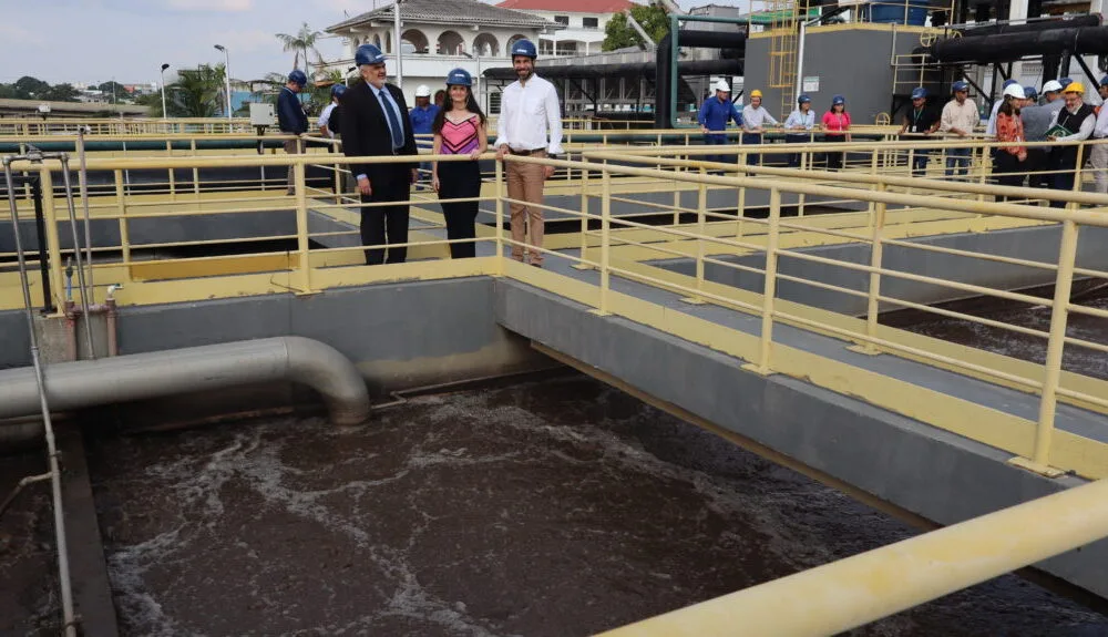 Conselheiro do TCE-AM e presidente da Agência Nacional de Águas discutem saneamento e recursos hídricos em Manaus