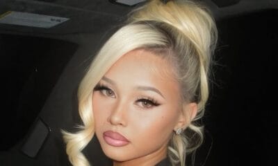 A filha de Travis Barker, Alabama, 19, exibe seios grandes em um vestido sensual após esclarecer uma visita ao hospital