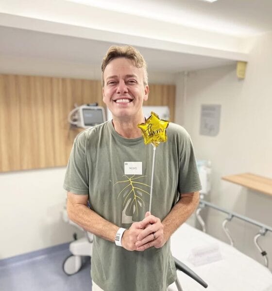 Ator da Globo revela reação ao descobrir tumor no cérebro
