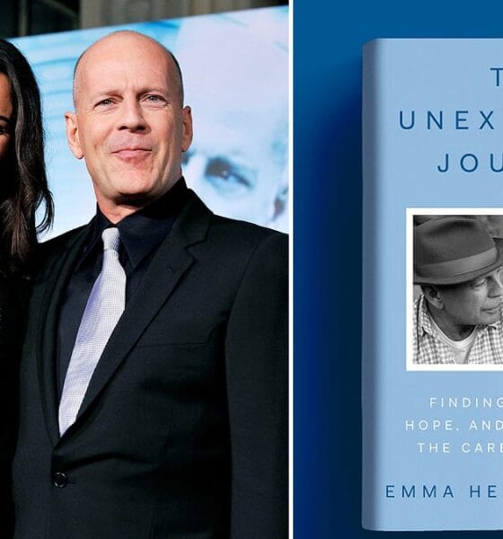 A esposa de Bruce Willis, Emma revela a capa comovente para seu guia para cuidar de entes queridos com demência