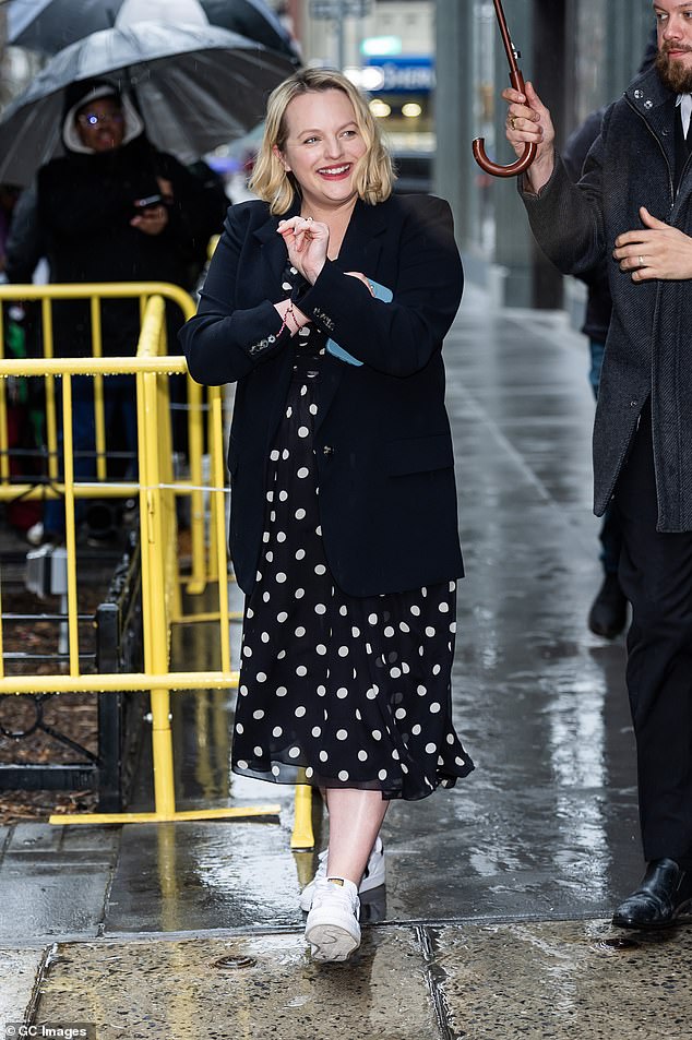 Elisabeth visto na cidade de Nova York na segunda -feira