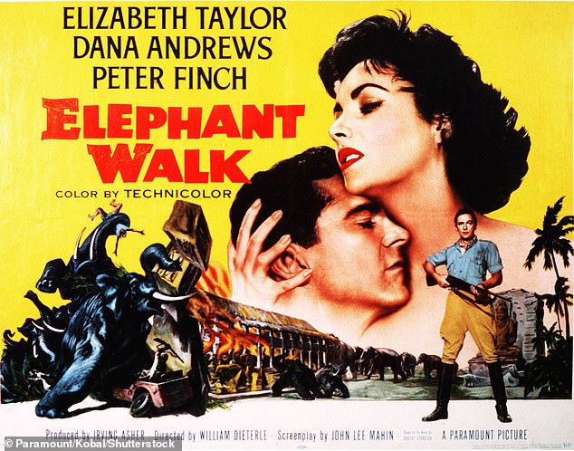 Elizabeth Taylor substituiu Leigh em elefante