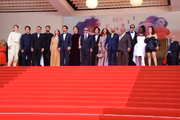 Equipe de O Agente Secreto no tapete vermelho do Festival de Cannes 