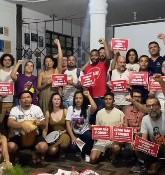 Em Salvador, organizações e movimentos populares realizam ato de solidariedade aos militantes do MAB presos no RJ – Brasil de Fato