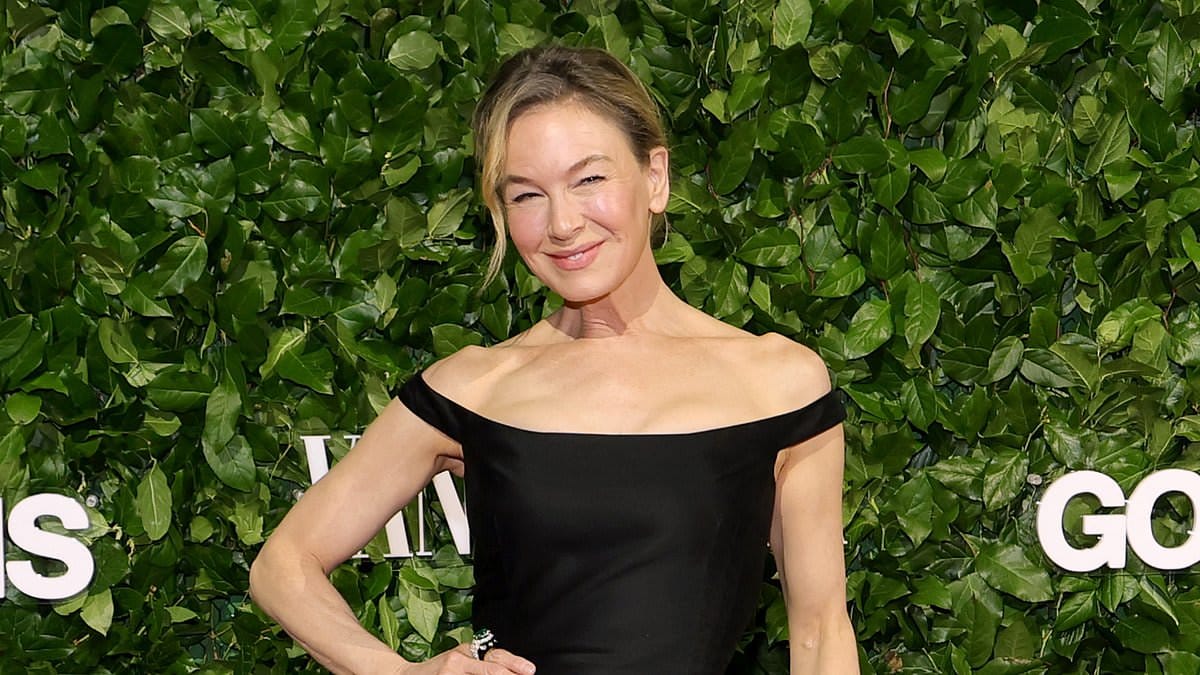 Renee Zellweger atordoa enquanto lidera as estrelas do Gotham Television Awards em meio a rumores sobre o romance de Anstead