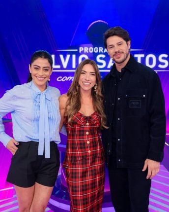 Obrigado, Leon! A história do SBT te agradece 3 Programa Silvio Santos com Patricia