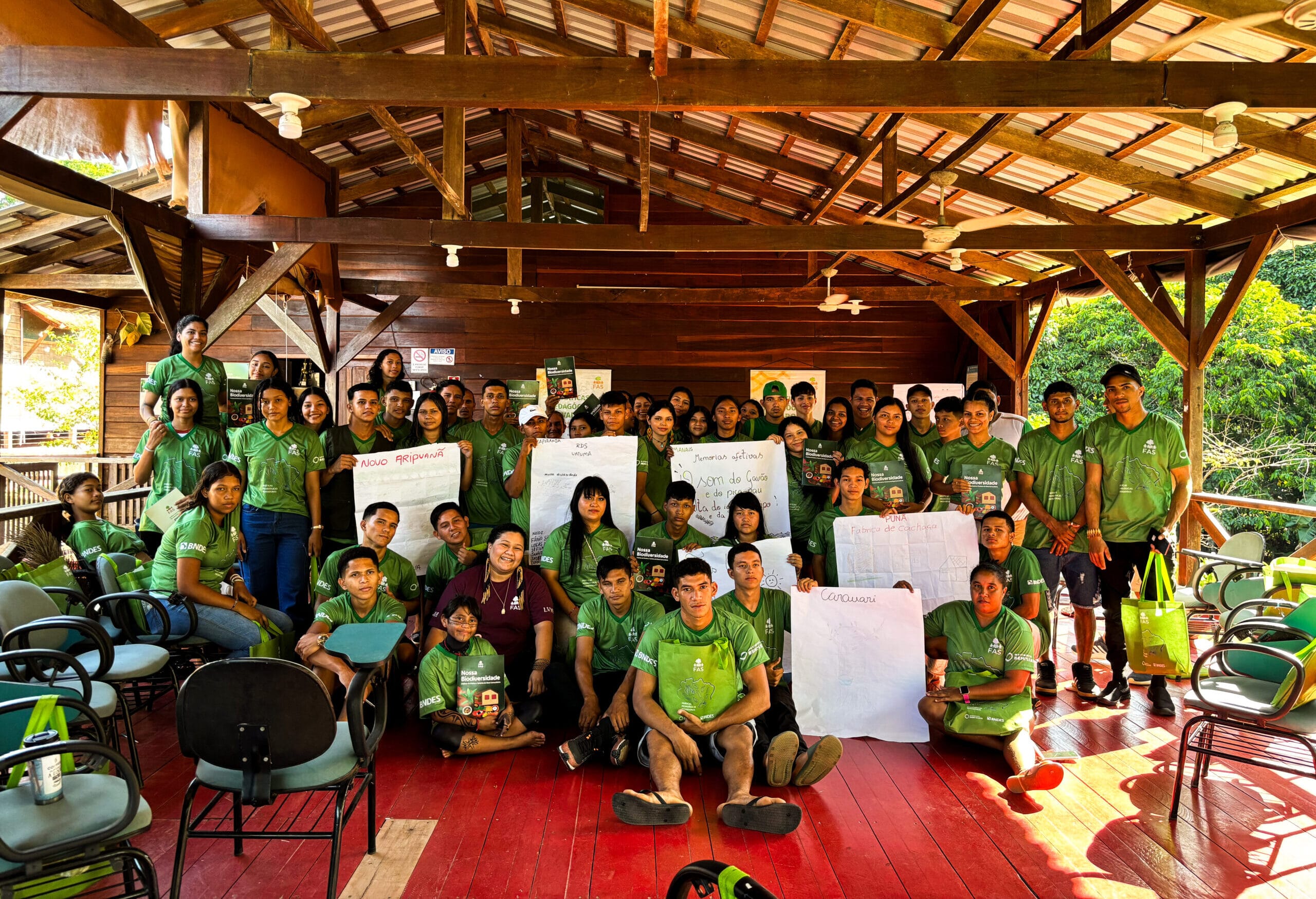 Manifesto apresenta soluções para floresta amazônica sob o olhar de jovens do território - FAS