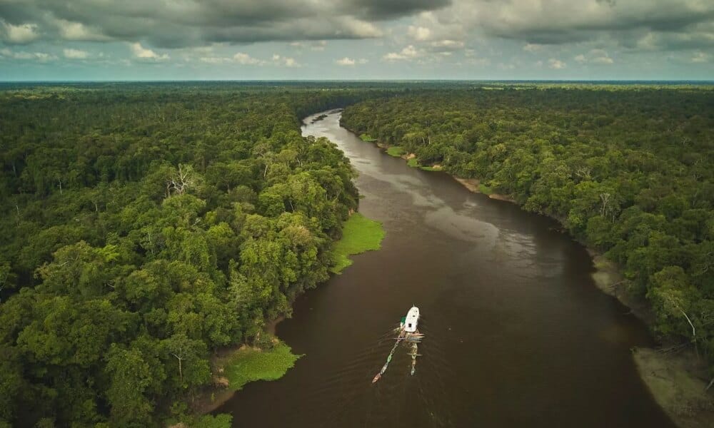 Virada Sustentável e FAS abrem chamada para atividades no Barco Cultural Banzeiro da Esperança durante a COP30 em Belém - FAS
