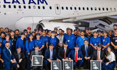 Latam incorpora na frota os primeiros aviões da Embraer