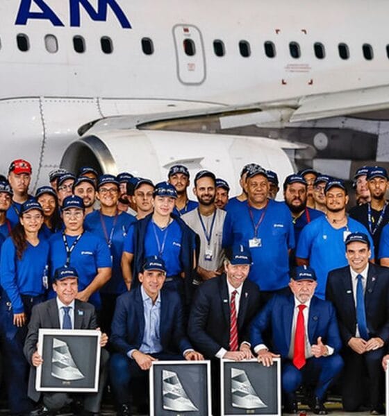 Latam incorpora na frota os primeiros aviões da Embraer