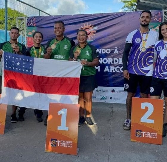 Atletas indígenas do Amazonas conquistam medalhas na 1ª Copa Norte-Nordeste de Tiro com Arco - FAS