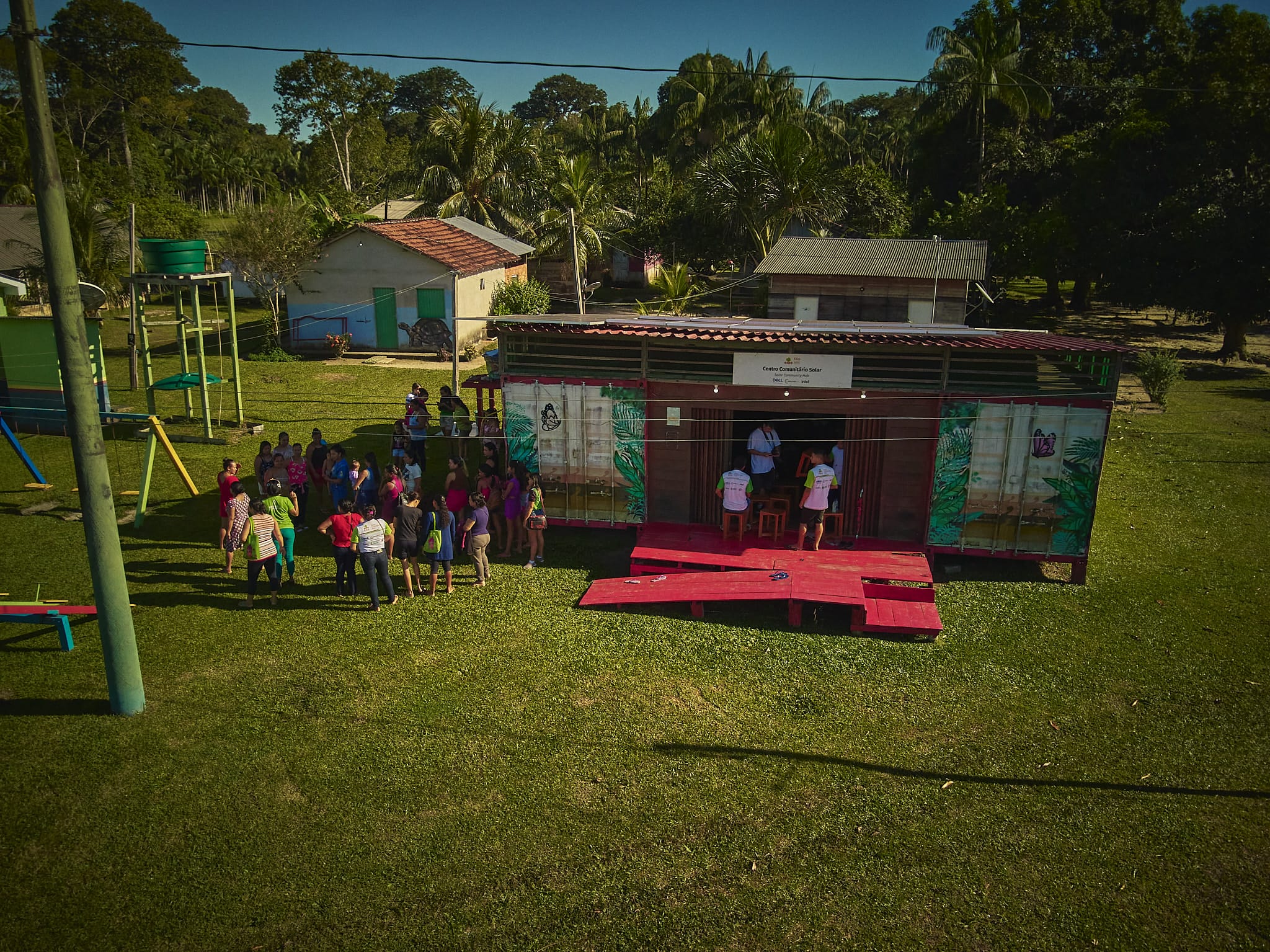 Solar Community Hub da Dell expande conectividade e conservação na Amazônia - FAS