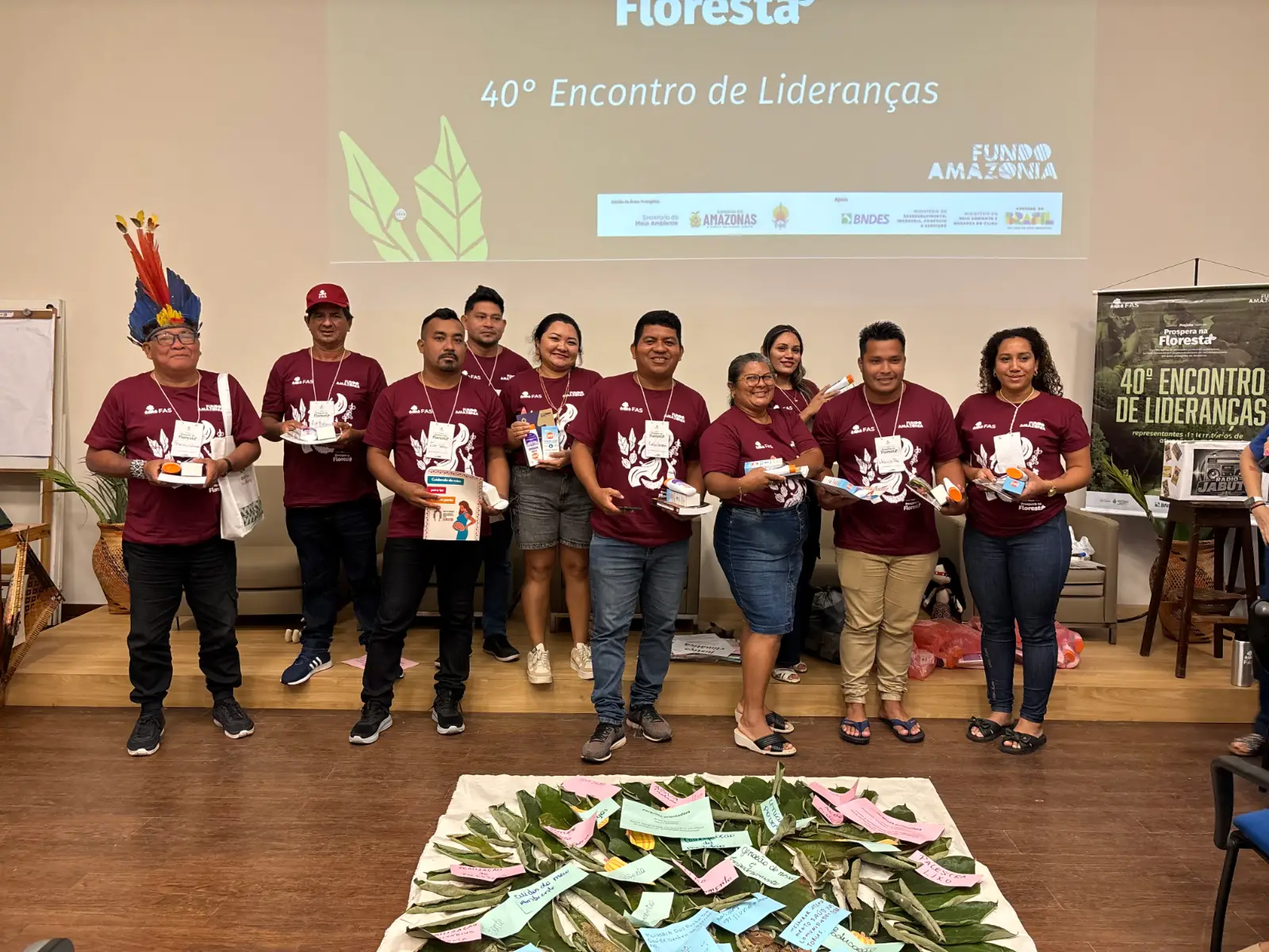Lideranças amazônicas se reúnem para construir novos caminhos para os territórios - FAS