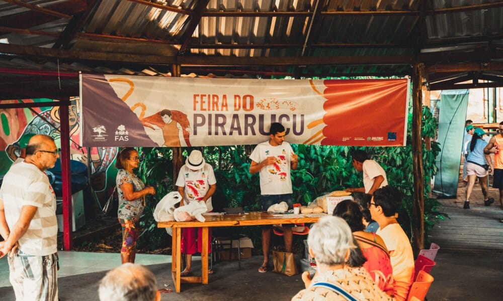 Feira do Pirarucu oferece cinco toneladas de pescado a preços acessíveis neste sábado em Manaus - FAS