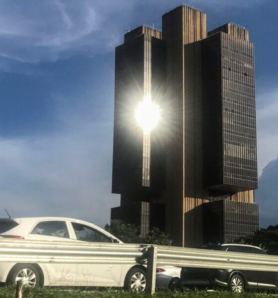 Fachada do edifício-sede do Banco Central do Brasil, em Brasília