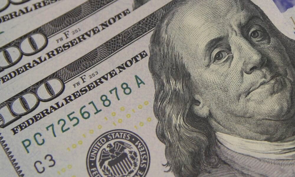 Moedas de dólar americano
