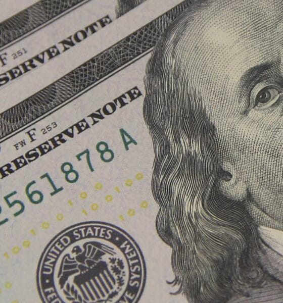 Moedas de dólar americano