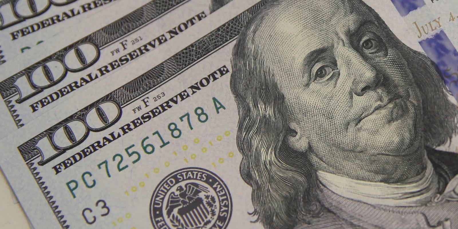 Moedas de dólar americano