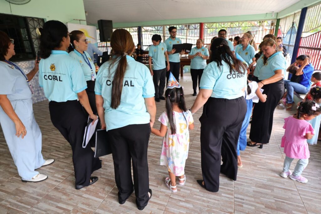 Campanha do TCE-AM leva música e doações ao Abrigo Monte Salém – Tribunal de Contas do Estado do Amazonas