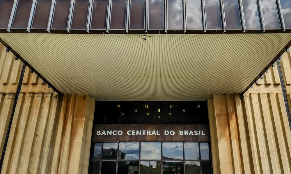 Fachada do prédio-sede do Banco Central do Brasil, em Brasília