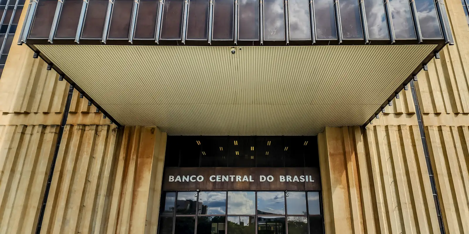 Fachada do prédio-sede do Banco Central do Brasil, em Brasília